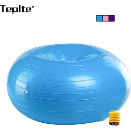 Yoga Ball Doughnut Balance Ladies PilatesEenvironmental Protection Thickening Explosion-proof Home Training Equipment