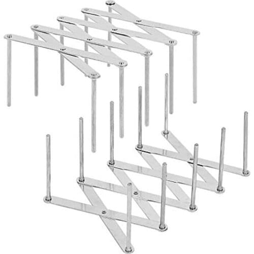 New 2PCS Pot Lid Organizers, Dish Rack to Store Houseware, Plate Rack While Cooking, Kitchen Cabinet Pantry Pan