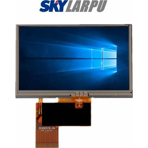 4.3''Inch Complete LCD Screen AT043TN24 V4 V.4 20000494-04 Display+Touchscreen Digitizer For GPS Free Shipping