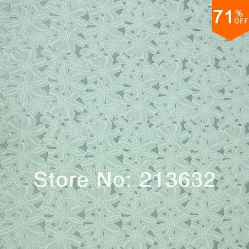 POs56-29 textile cotton drilling embroidery cotton fabric accessories water-soluble embroidery processing computer embroidery