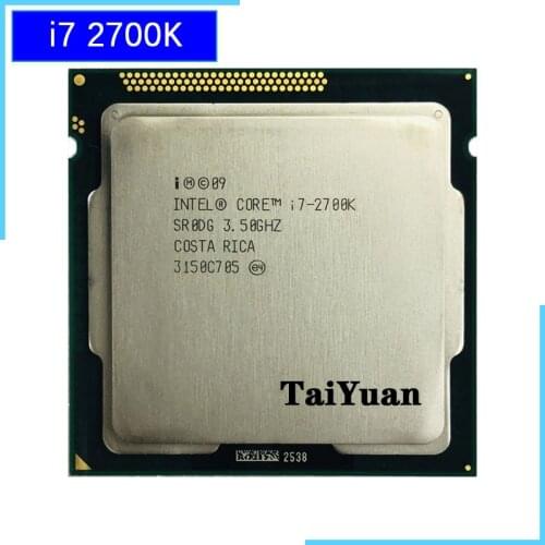 Intel Core i7-2700K i7 2700K 3.5 GHz Quad-Core CPU Processor 8M 95W LGA 1155