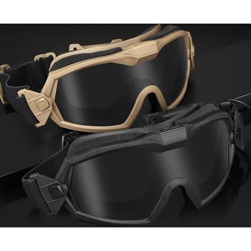 Tactical Anti-fog Goggles Airsoft Military Army Windproof Glasses Outdoor UV Protection Goggles for Hunting Shooting Hiking CS
