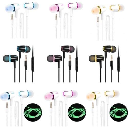 Earbuds Comfortable Noise Reduction Lightweight In-ear Wired Earbuds for Sports