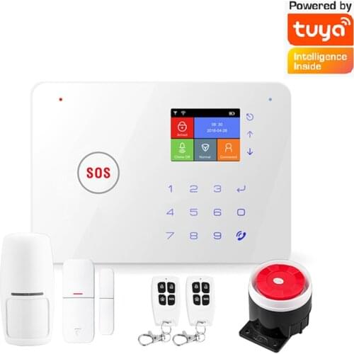 Wifi tuya smart leben zu hause alarm sicherheit schutz gsm Garage alarm system motion sensor wireless home anti-diebstahl