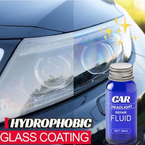 9H Car Headlights Liquid Repair Agent Headlamp Super Hydrophobic Polishing Anti-scratch And Maintenance Refurbished Liquid Kit