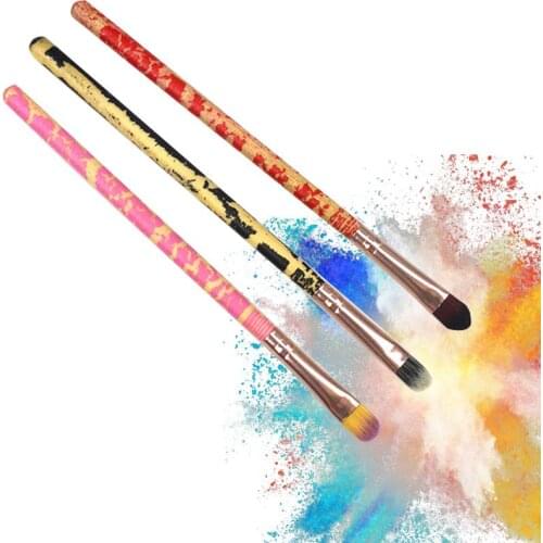 1PC Single Eyes Makeup Brush Professional Nylon Hair Concealer Eyeshadow Eyebrow Lip Cosmetic Makeup Brush Pinceis De Maquiagem