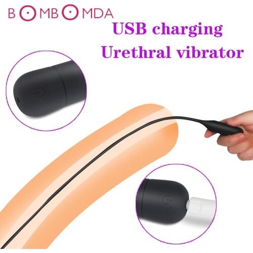 10 Frequency Catheter Vibrator Penis Plug Sex Toys for Men G spot Stimulator Urethral Dilators Insertion Urethral Plug Adult Toy