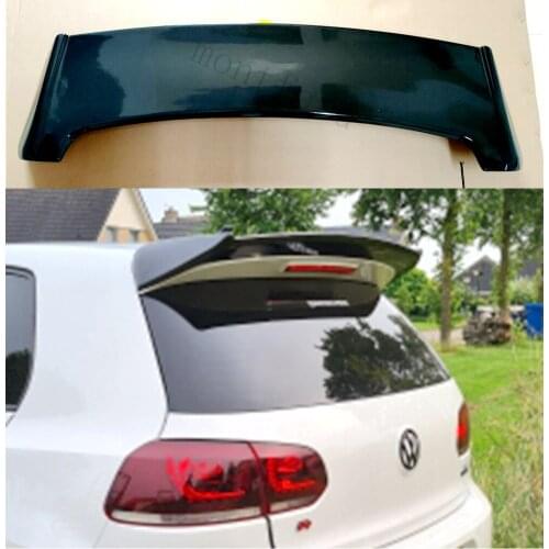 2008-2013 for Volkswagen VW Golf 6 MK6 GTI R Spoiler rear window roof spoiler VW Golf Rear Spoiler For Volkswagen Golf 6 GTI/R20
