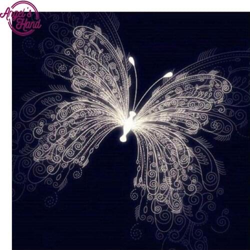 DIY 5D Diamond Painting animal Picture of Rhinestones Handmade Full Diamond Embroidery Cross Stitch Abstract Butterfly