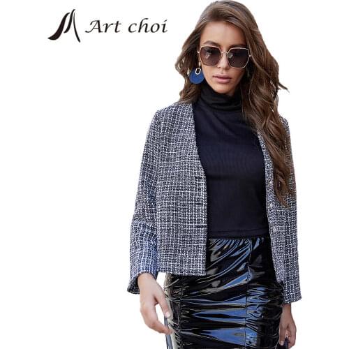 Женские шерстяные пиджаки Art choi China At AliExpress