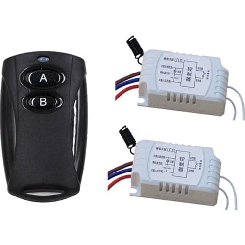 Manual Wireless Remote Control Switch Teleswitch Remote Consoles For Curtain Lighting Lamp RX TX 315Mhz