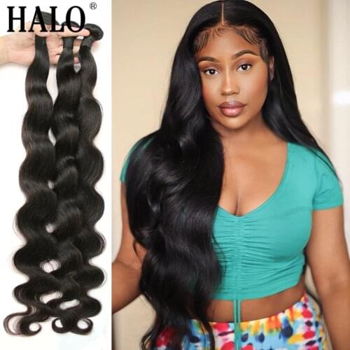 Brazilian Body Wave Hair Weave Bundles 100% Human Hair Bundles 30 32 34 36 38 40 Inches Remy Raw Virgin Hair Weave Extensions