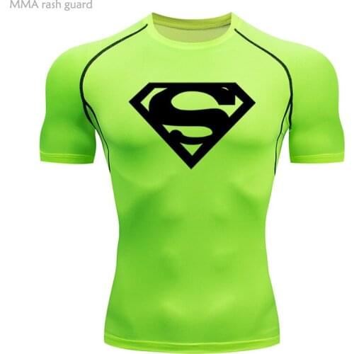 New Summer Mens Clothing Top Short sleeve T-shirt MMA Quick-drying High-quality Fitness shirt Tracksuit Running T-shirt 4XL