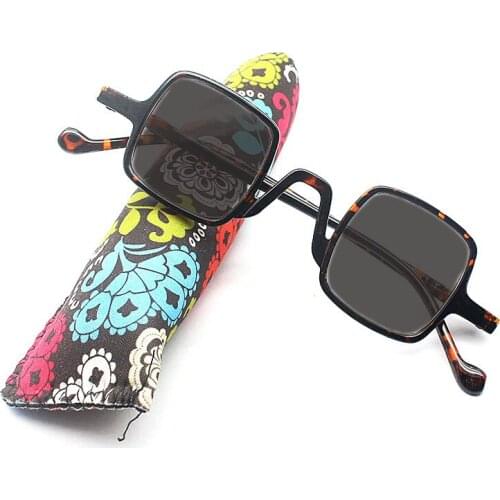 Small Square Sunglasses Men Women Retro Frame Yellow Red Vintage Tiny Round Skinny Male Hip hop Sun Glasses UV400 FML