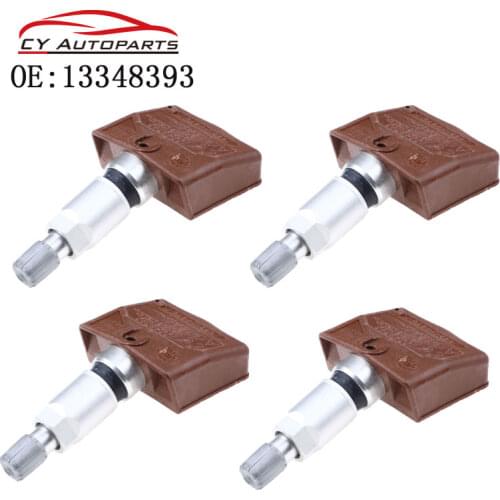4PCS New TPMS Sensor For Opel Zafira C Astra Insignia Tire Pressure Sensor For Opel Ampera Chevrolet Volt 433MHz 13348393