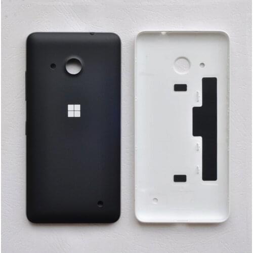 ZUCZUG New Original Plastic Rear Housing For Microsoft Nokia Lumia 550 Battery Cover Back Case With Side Buttons 550 Repair Part