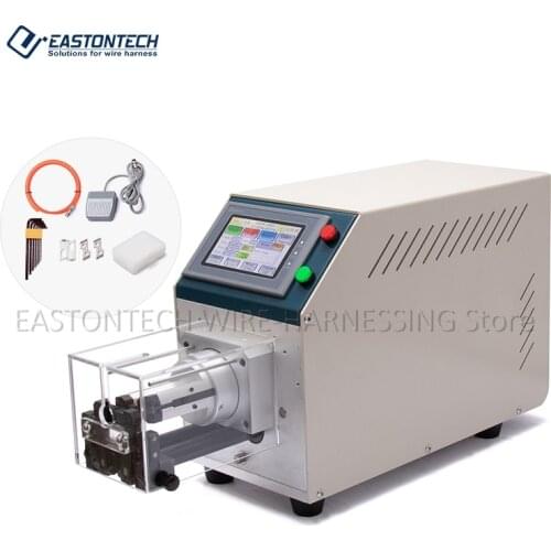 EASTONTECH EW-06F Semi-automatic Coaxial Cable Stripping Machine Cable Making Equipment