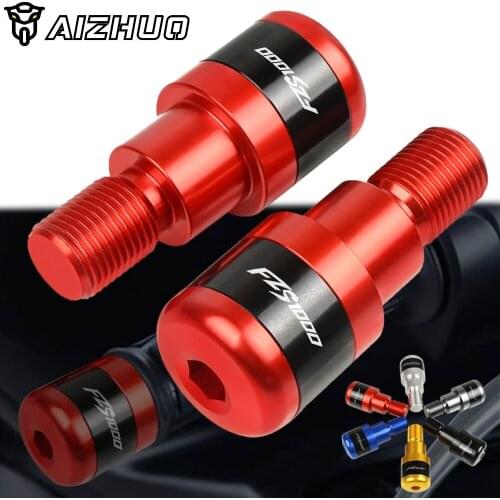 FOR YAMAHA FZS1000 FAZER 2001-2005 FZS 1000 Motorcycle CNC Accessories Handlebar Grips Ends 7/8" 22mm Handle Bar 2004 2003 2002