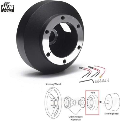 HUB sports Steering Wheel Short Hub Boss Kit/Hub Adapter For Impreza WRX STi 08-14 HUB-K105H