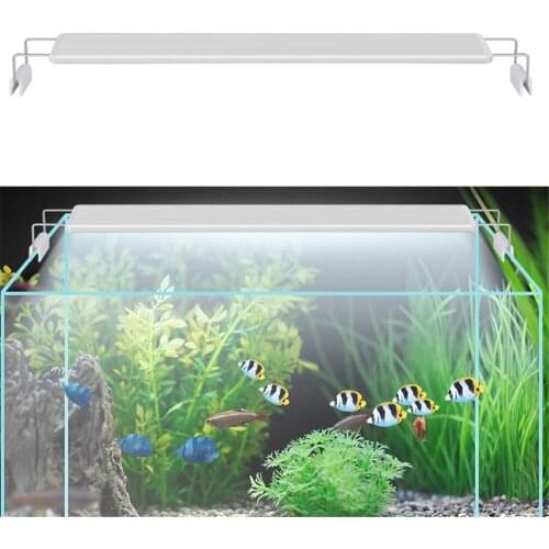 20/30/40/50cm LED Fish Tank Lighting Aquatic Plant Lights Three Rows Of White And Blue Lighting Waterproof Fish Tank Lights