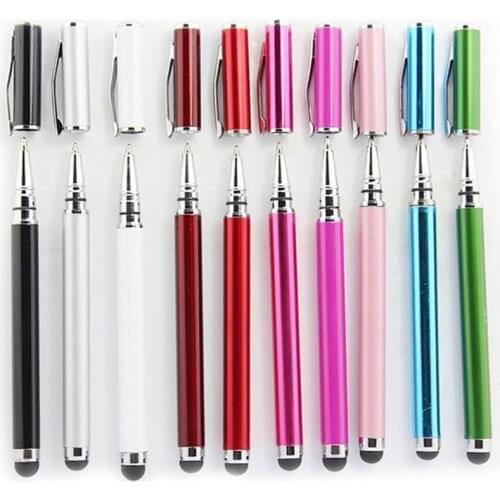 Universal Tablet PC Smart Phone Stylus Ball Point Pens For IPad Samsung iPhone Capacitive Touch Screen Pen 100pcs