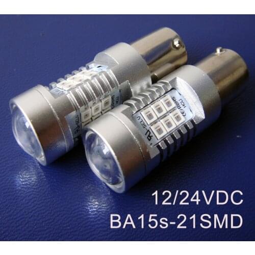 High quality 10W 12/24VDC BA15s BAU15s PY21W P21W 1141 1156 Truck,Freight Car led Tail Lamp,Turn Signal free shipping 12pcs/lot