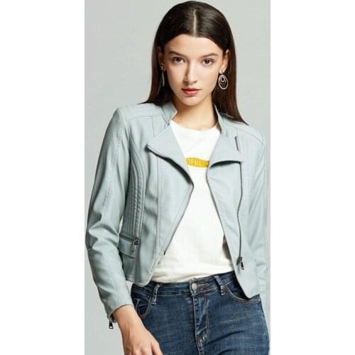 XIKOI Womens Fashion Leather Jackets