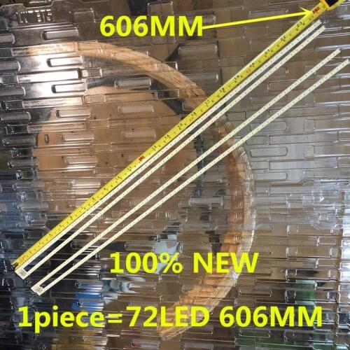 10 piece/lot 100% NEW for repair LCD TV LED backlight 74.55P02.001-3-DX1 Article lamp 55TA05 E117098 E150504 1piece=72LED 606MM