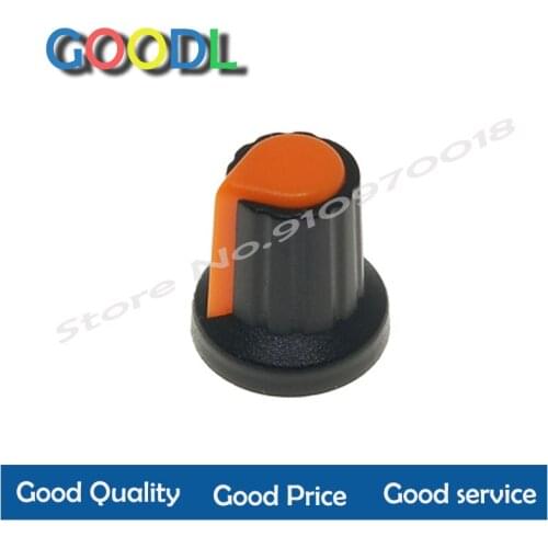 20 pçs wh148 botão de plástico vermelho ag2 15x17mm tipo potenciômetro amplificador de potência botão