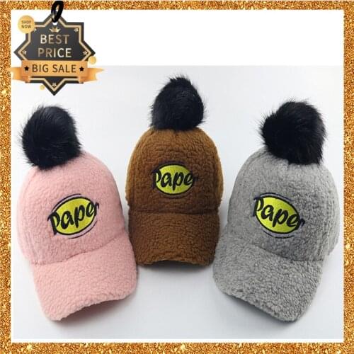 Fashion Autumn Sun Hat Adjustable Baseball Cap Summer Kids Boy Girl Beanie Bucket Caps Letter Casquette Hip Hop Winter Shield