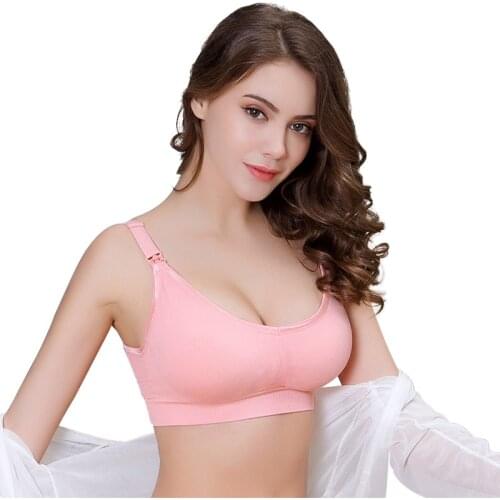 2020 Pregnancy Maternity Clothing Pregnant Women Fitness Bra Underwear Maternity Breastfeeding Nursing Feeding Bra M L XL