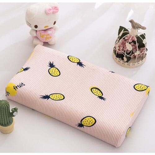 100% Cotton Baby Pillow Case Many Kinds of Cartoons Pattern Small Pillow Case Suitable for Silicone Pillow Cotton Pillow 3 Size