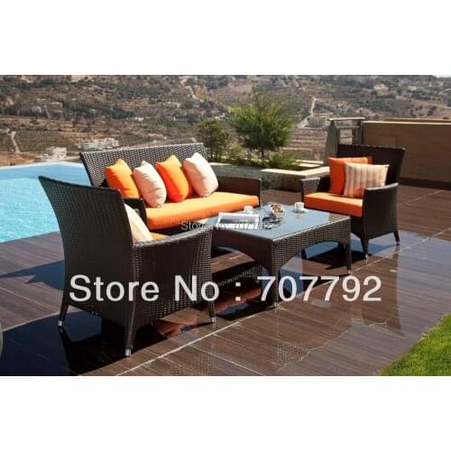 Classic Style Sofa outdoor rattan furniture sofa set