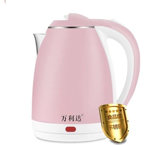 2L Electric Kettle Home High Capacity Kettle Keep Warm Automatic Power Off Protection Boil Water Kitchen Tool Drinkware E11623