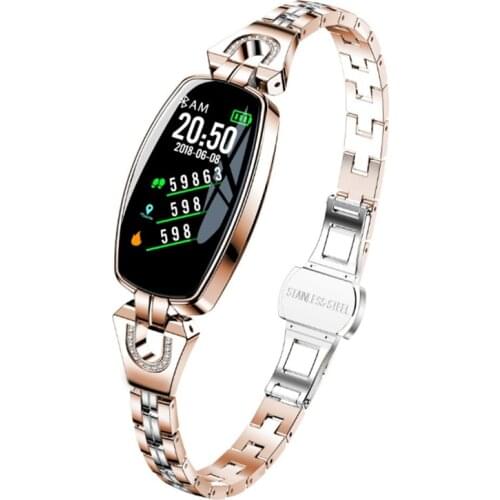 H8 Lady Smart bracelet 2020 Elegant Women Wrist Watch IP67 waterproof Heart Rate Smart wristband