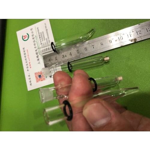 Laboratory salt bridge L-type Lujin straight salt bridge tube for capillary electrochemistry