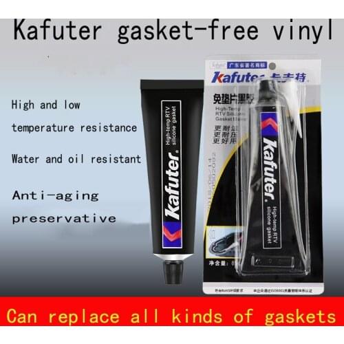 New 85gKafuter k-586 silicone vinyl car engine motorcycle repair special machinery oil-proof and leak-proof gasket-free sealant