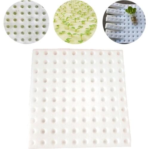 New 100Pcs Cubes Sponge Hydroponic Vegetable Pots Nursery Water Plant Cultivation Soilless Culture Planting Seedling Home Garden