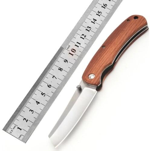 Stainless Steel Outdoor Folding Knife Multifunctional Survival Self-defense Mini Pocket High Hardness EDC Knife