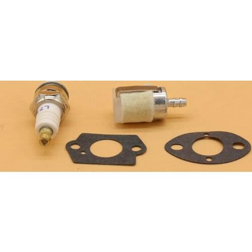 Spark Plug Fuel Filter Gasket Kit Fit For Partner 350 351 Mcculloch Mac 335 435 440 Gas Chainsaw Replacement Parts