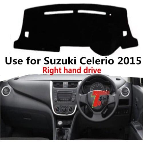 Taijs High Polyester Fibre Right hand drive Car Dashboard Cover for Suzuki Celerio 2012 2013 2014 2015 Good Selling Dash-mat