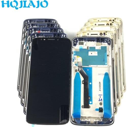 10 PCS For Motorola Moto G6 play XT1922 XT1922-3 XT1922-4 Lcd Screen Display Touch Digitizer With Frame Assembly