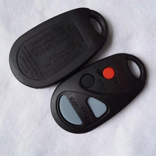 DAKATU Keyless Auto Remote key Shell cover Replacement 4 Buttons Fit For Nissan A33 Sunny qashqai Key Case