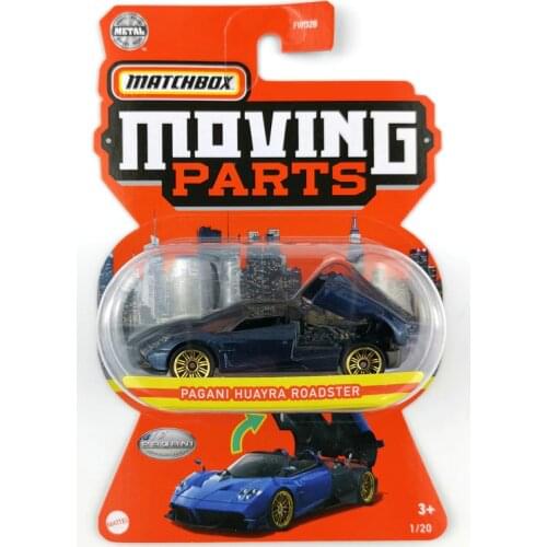 2021 Matchbox Car Moving Parts PAGANI HUAYRA LAND ROVER VOGUE SE CHEVY MONTE CARLO LS Metal Diecast Model Car Collection Toys