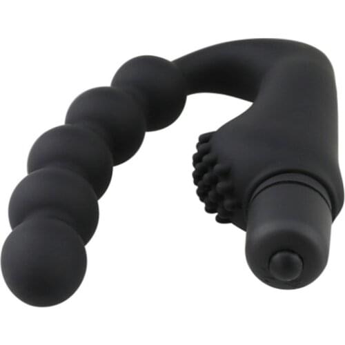 Strong 10 Speeds Anal Bead Stimulation Vibrator Prostate Massager Sex Product Anal/Butt Plug Vibrating Anal Sex Toys for Men Gay