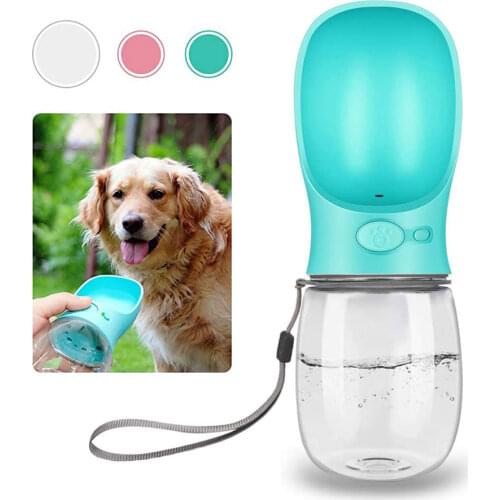 Pet Dog Water Bottle Portable Bottle for Small Medium Large Dog Leakage-proof Dogs Water Bottle Outdoor Water Bowl Pet Products