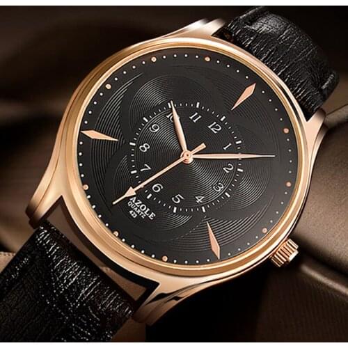 YAZOLE Top Brand Luxury Wrist Watch Men Watch Fashion Mens Watch Leather Watches Men Clock relogio masculino reloj hombre