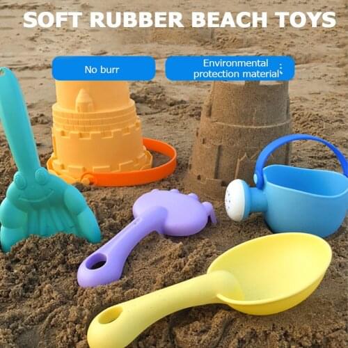 Summer Outdoor Toy Children Shovel Tool Gifts Beach Play Water Sand Set Castle Kit Interactive Toys Children Play Cart Toys