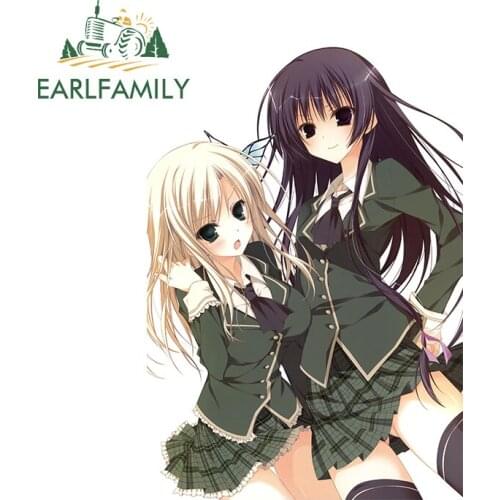 EARLFAMILY 13cm x 9.1cm for Citrus Vinyl Car Stickers Vehicle Decals Waterproof Occlusion Scratch Motorcycle Windows Decoration