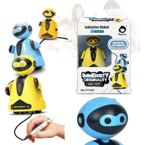 Scribing Induction Robot, Auto-sensing Road Car And Pen Toy Car U7O9